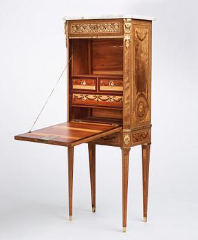 A Gustavian secretaire by George Haupt.