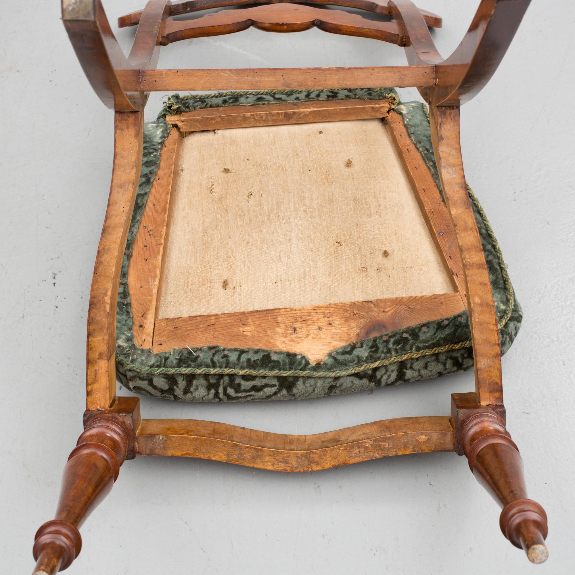 STOLAR 4 st, senempire. 1800-talets tredje kvartal.
