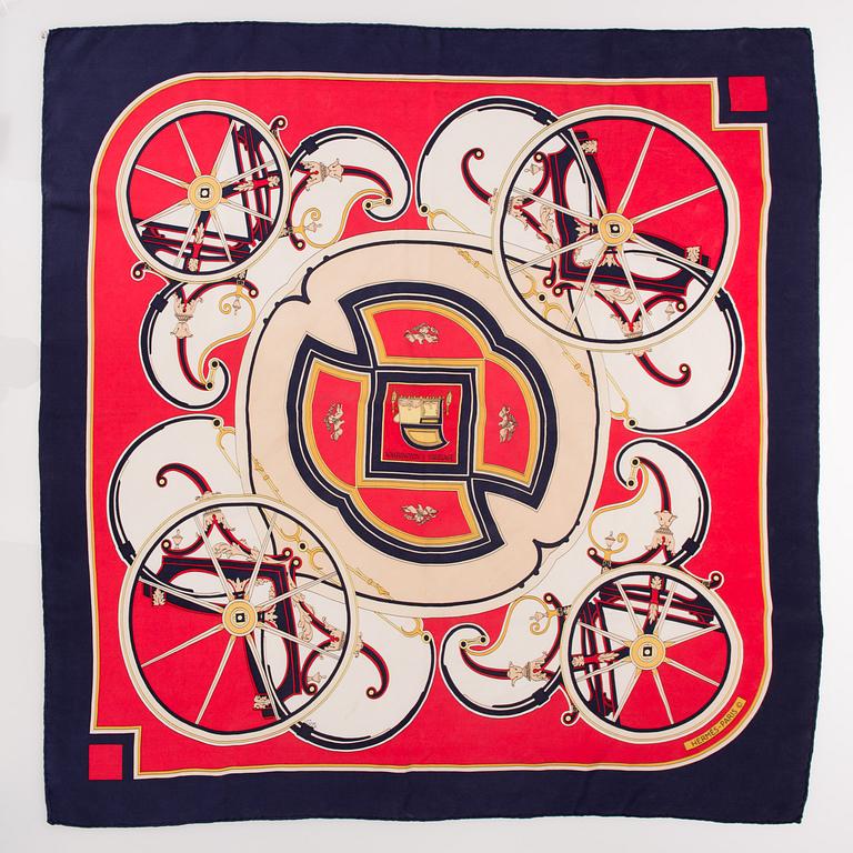 A SCARF, "Washington's Carriage", Hermès.