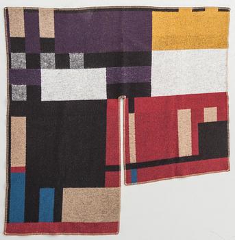 PONCHO, "Colour Block Check Blanket Poncho", Burberry.