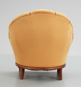 FÅTÖLJ, art deco, 1920/30-tal.