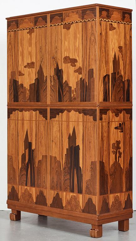 CARL MALMSTEN, a cabinet "Ljus och Mörker" (The Light and The Dark), Sweden 1974.