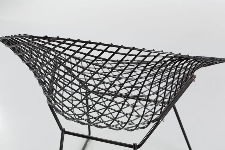 FÅTÖLJ, "Diamond chair", Harry Bertoia, Knoll.