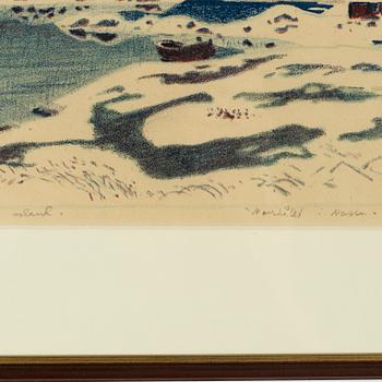 Roland Svensson, 4 litografier, signerade och en numrerad 36/100.