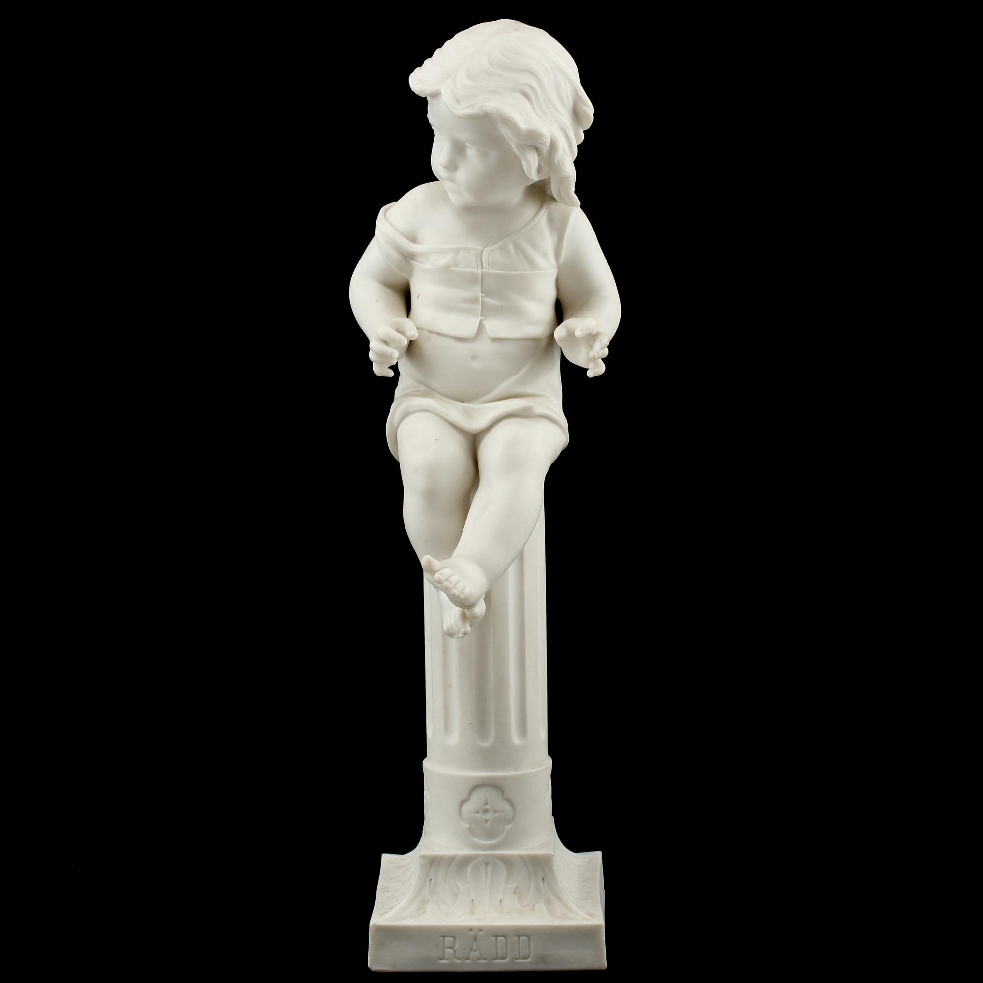 FIGURIN, parian, Gustafsberg, 1896.