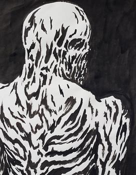 Mat Brinkman, tusch på papper.