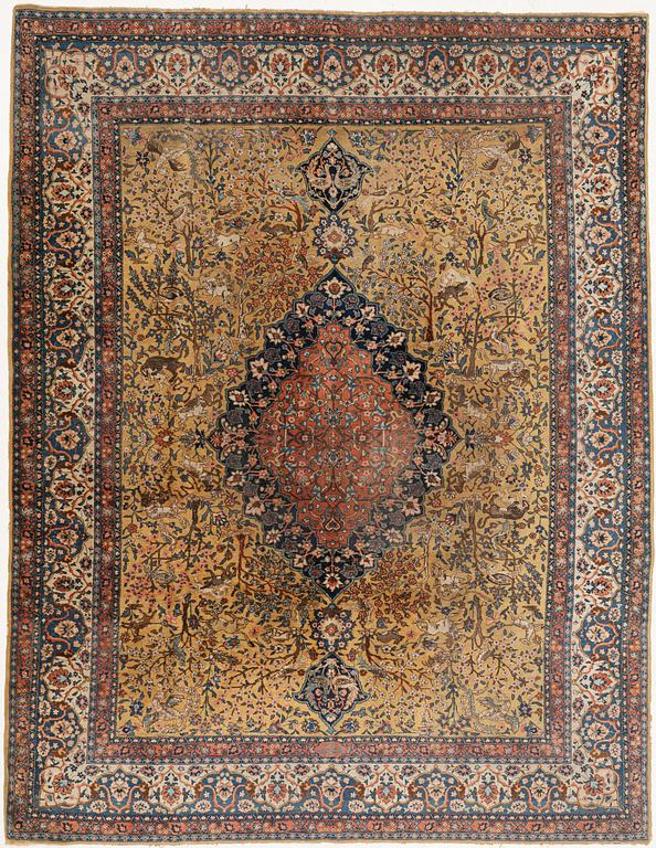 Matta, Antik Täbris, Nordvästra persien (Iran), ca 387 x 299 cm.