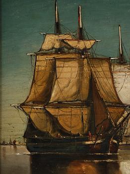 Auguste Musin, "Muiden op Zuider Zee".