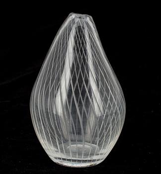 LÖKEN, glas, design, Tapio Wirkkala, signerad, Iittala.