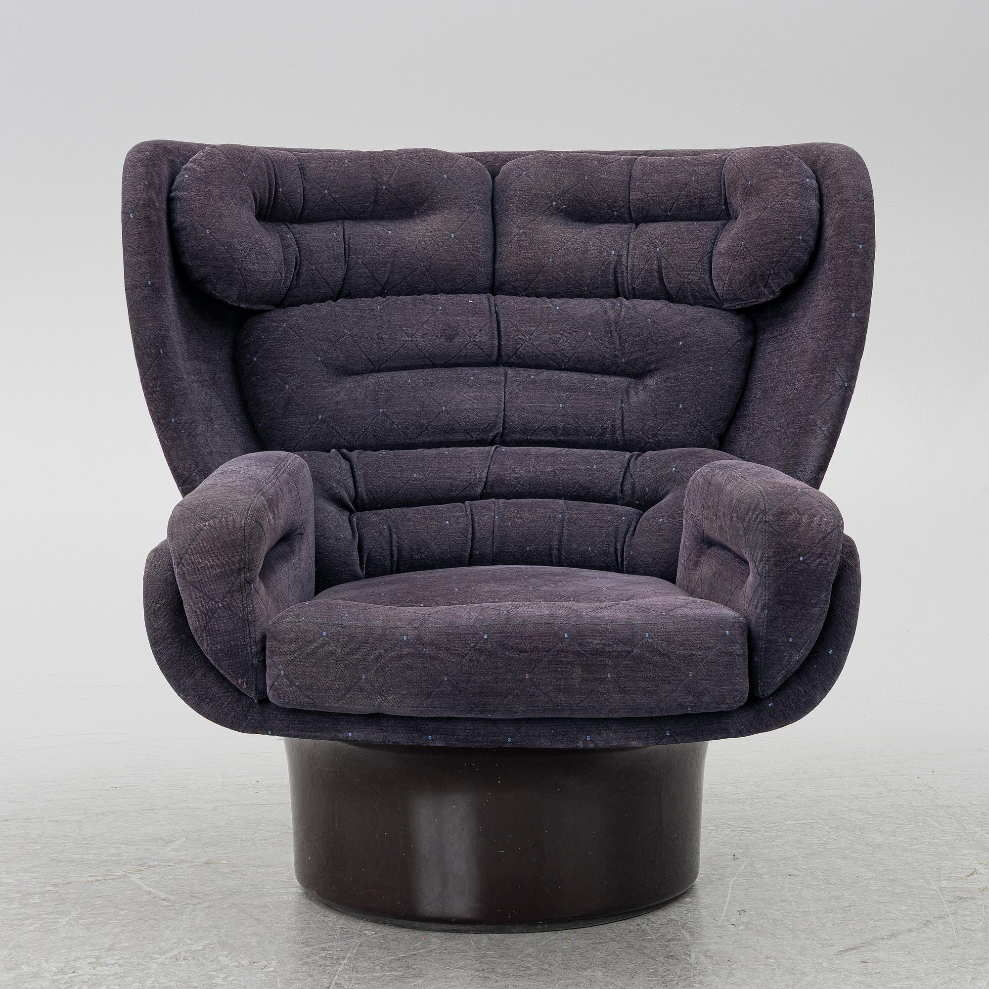 Joe Colombo, fåtölj, "Elda", Comfort, Italien, 1960-70-tal.