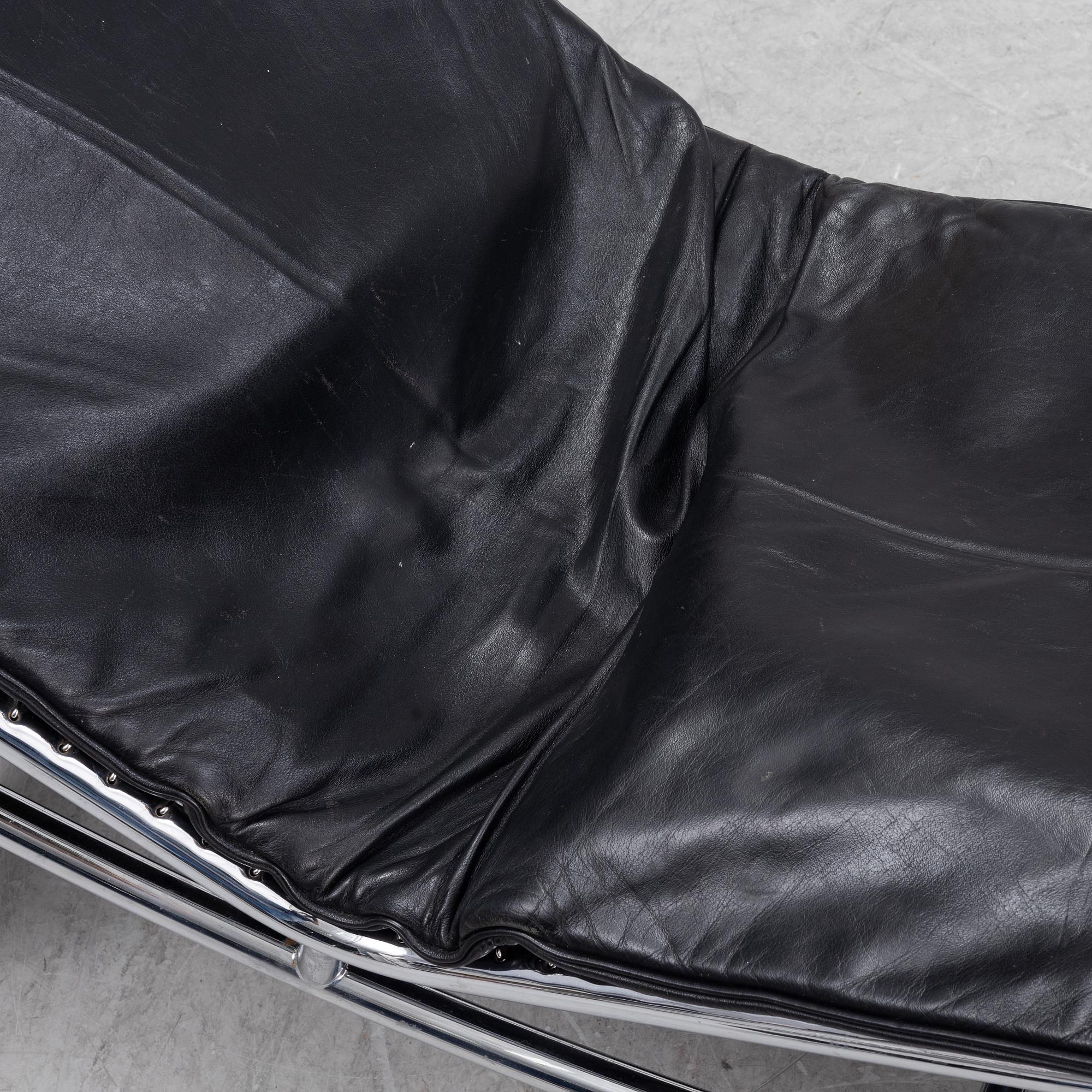 Le Corbusier, Pierre Jeanneret, Charlotte Perriand, an LC4 lounge chair from Cassina, Italy, designed 1928.