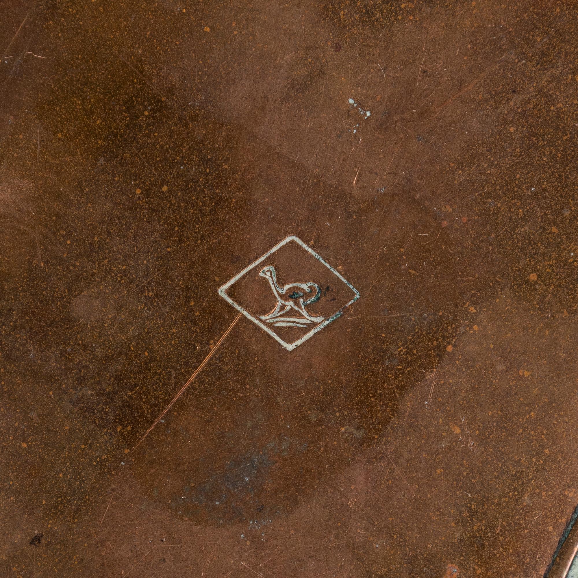 Kynttilänjalkapari, WMF (Württembergische Metallwarenfabrik), 1900-luvun alku.