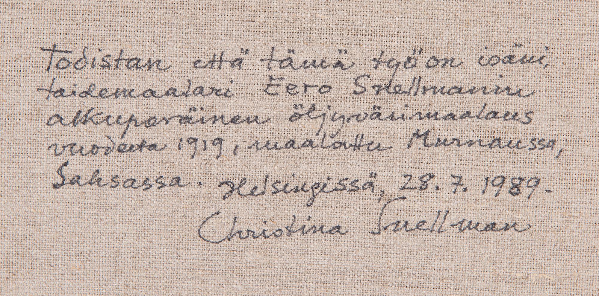 Eero Snellman, Stadspark.