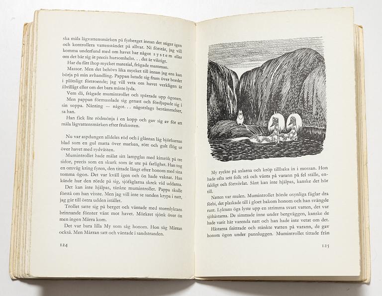 Tove Jansson, teckningar, 2 st.