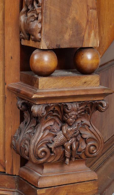 A Baroque-style cupboard.