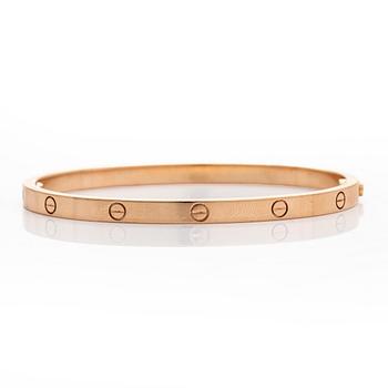 Cartier, An 18K gold bracelet "Love".