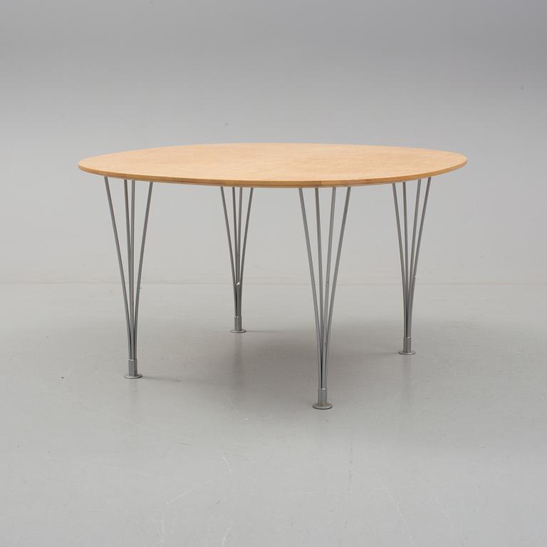SOFFBORD, "Supercirkel", Bruno Mathsson och Piet Hein, Mathsson International, 1900-talets fjärde kvartal.