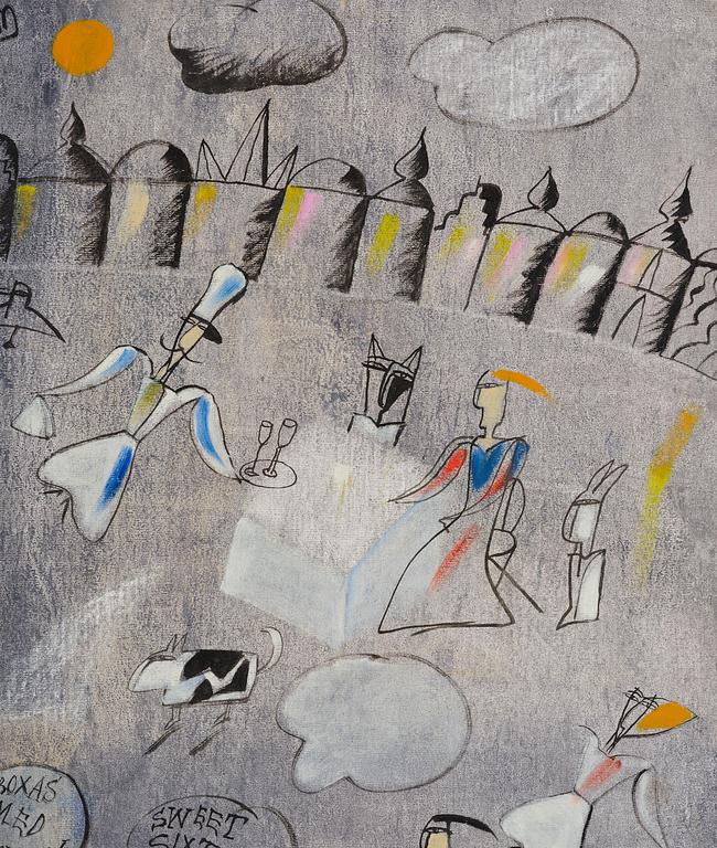 Madeleine Pyk, "Boxas med molnen".