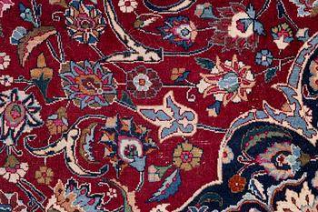 A oriental carpet, c. 375 x 290 cm.
