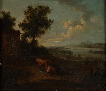 German School, circa 1800, oil on canvas, a pair.