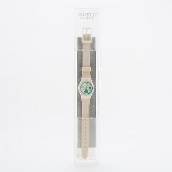 Swatch, Greengo, wristwatch, 25 mm.