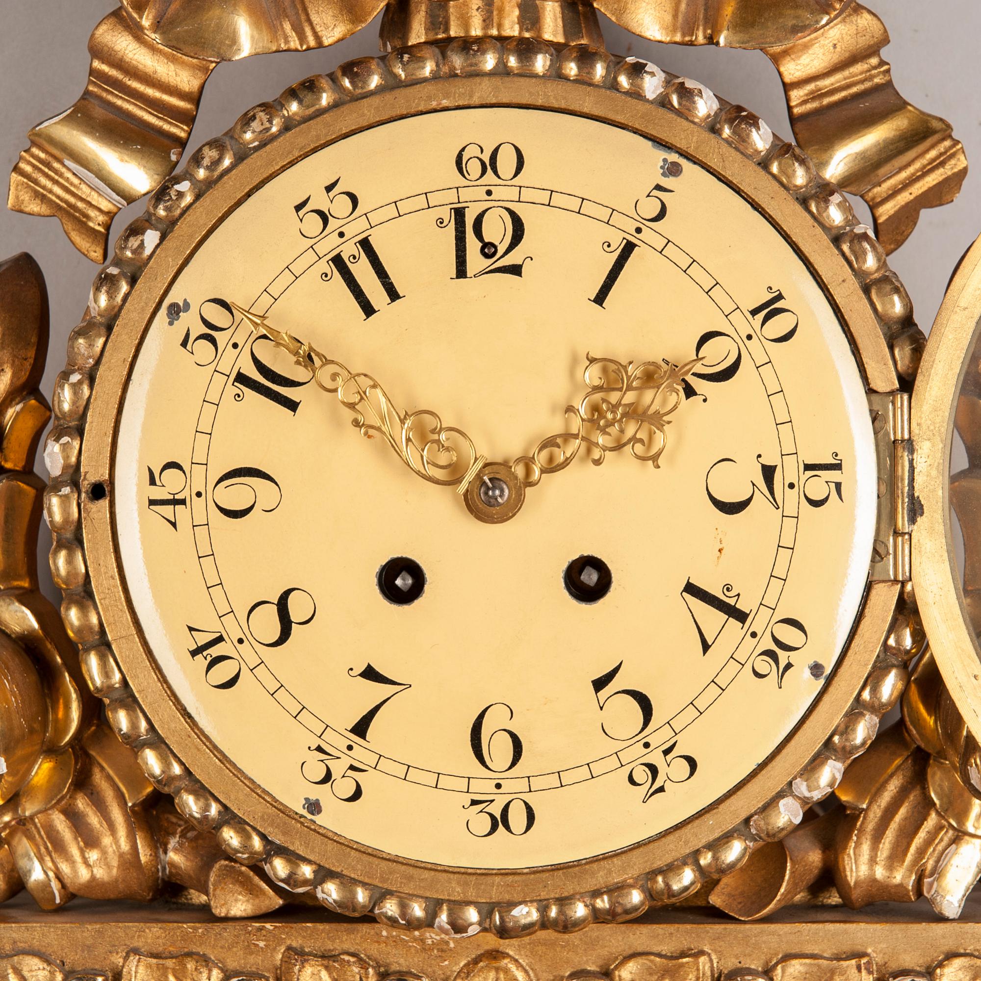 VÄGGUR, gustaviansk stil, tidigt 1900-tal.