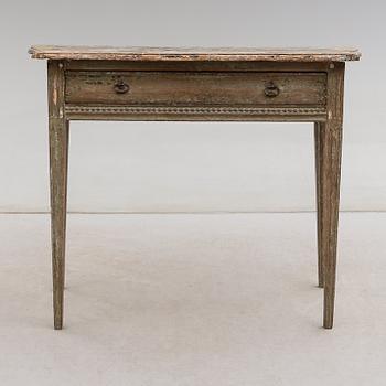 VÄGGBORD, gustavianskt, 1700-talets andra hälft.