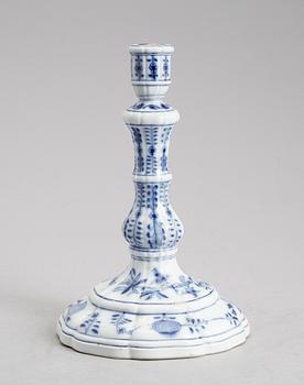 LJUSSTAKE, porslin, Meissen, sannolikt 1800-tal.