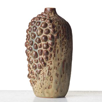 Axel Salto, a "Sung glaze budding style" stoneware vase, Royal Copenhagen. Denmark 1958.