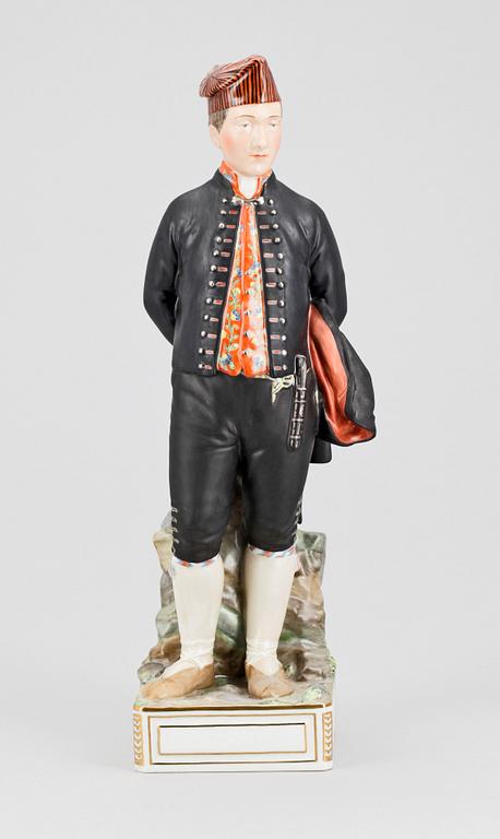 FIGURIN, porslin, Royal Copenhagen, Danmark.