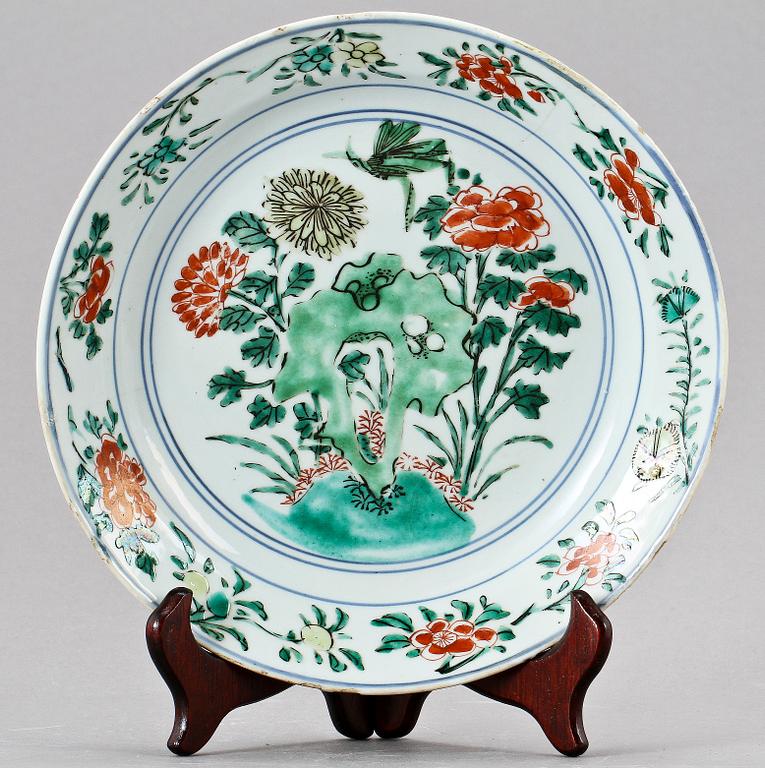 SKÅLFAT, porslin, Kina, Kangxi, 1662-1722.