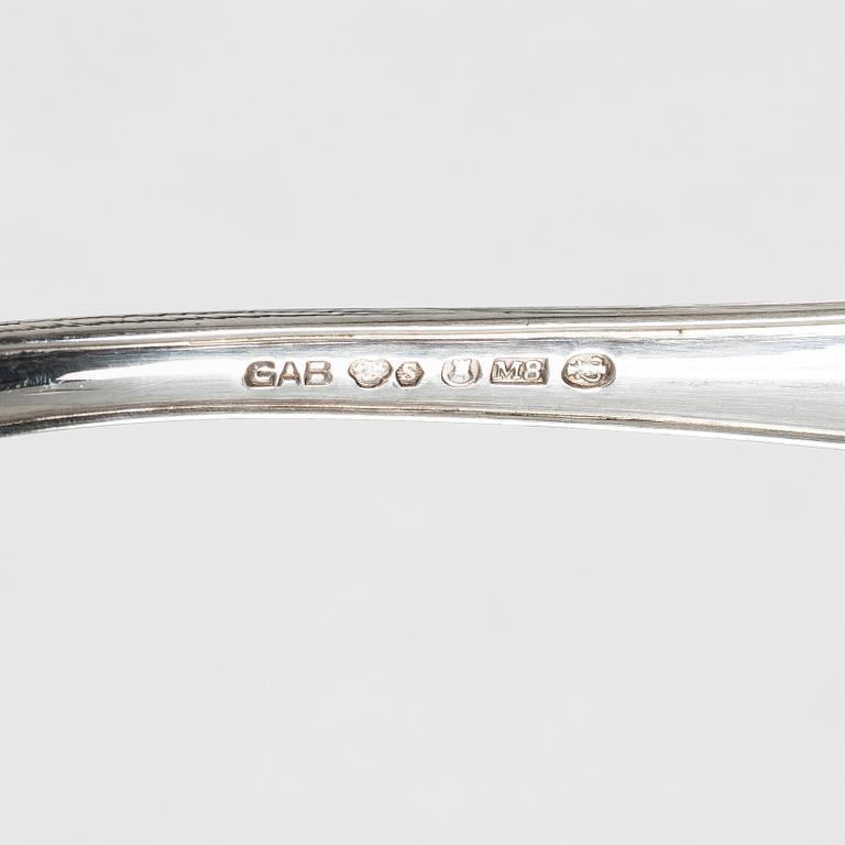 Cutlery set, 93 pieces, silver, “Vasa”, including GAB, Stockholm, 1938.