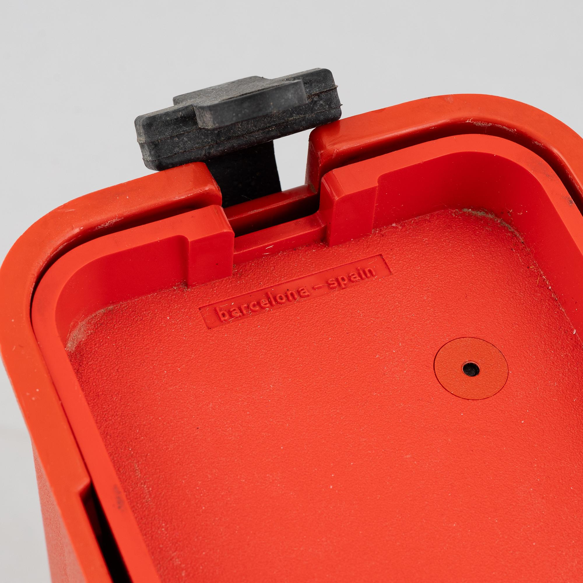 Ettore Sottsass, typewriter, "Valentine", Olivetti, Italy.