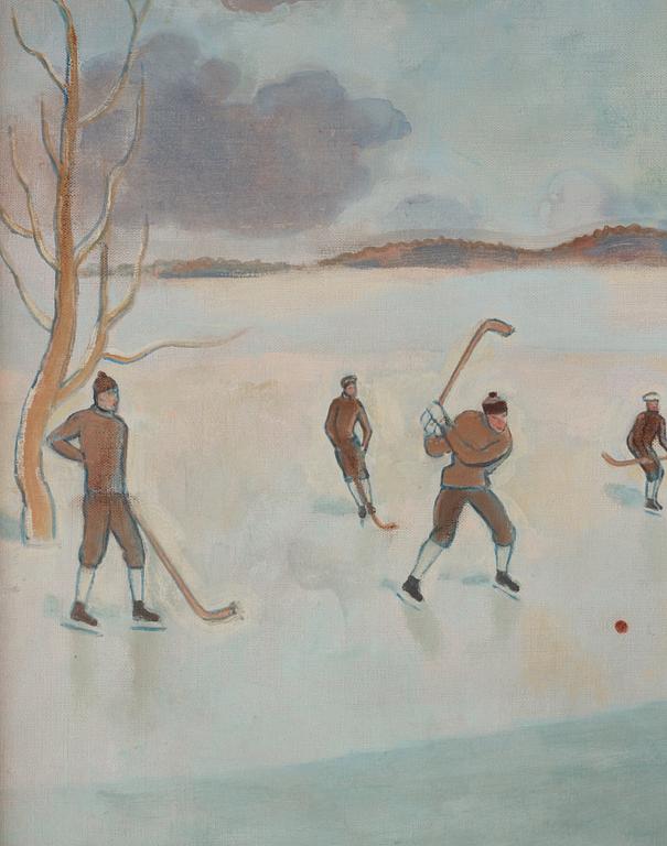 Einar Jolin, Bandy players.