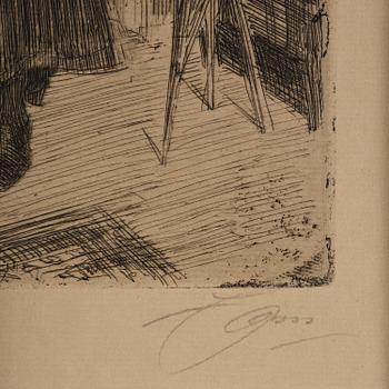 Anders Zorn, "The new maid".