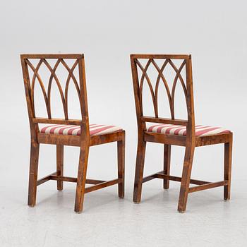 Six 'Swedish Grace' Chairs, first half of the 20th Century.