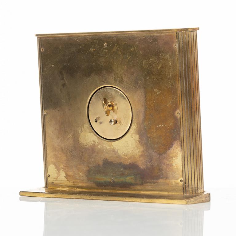 Jaeger-LeCoultre, table clock, "8". Second half of the 20th century.