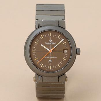 1075. IWC, Schaffhausen, Porsche Design, "Compass Watch", ca 1980.