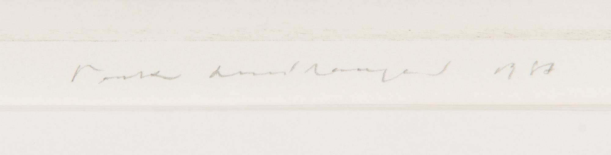 Pentti Lumikangas, akvatint och torrnål, signerad och daterad -87, numrerad 80/99.