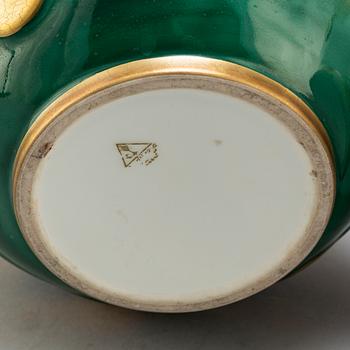 EDWARD HALD, vaser 2 stycken, modell 171, Karlskrona 1930-tal.