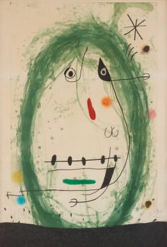 951. Joan Miró, "L'exile verte".