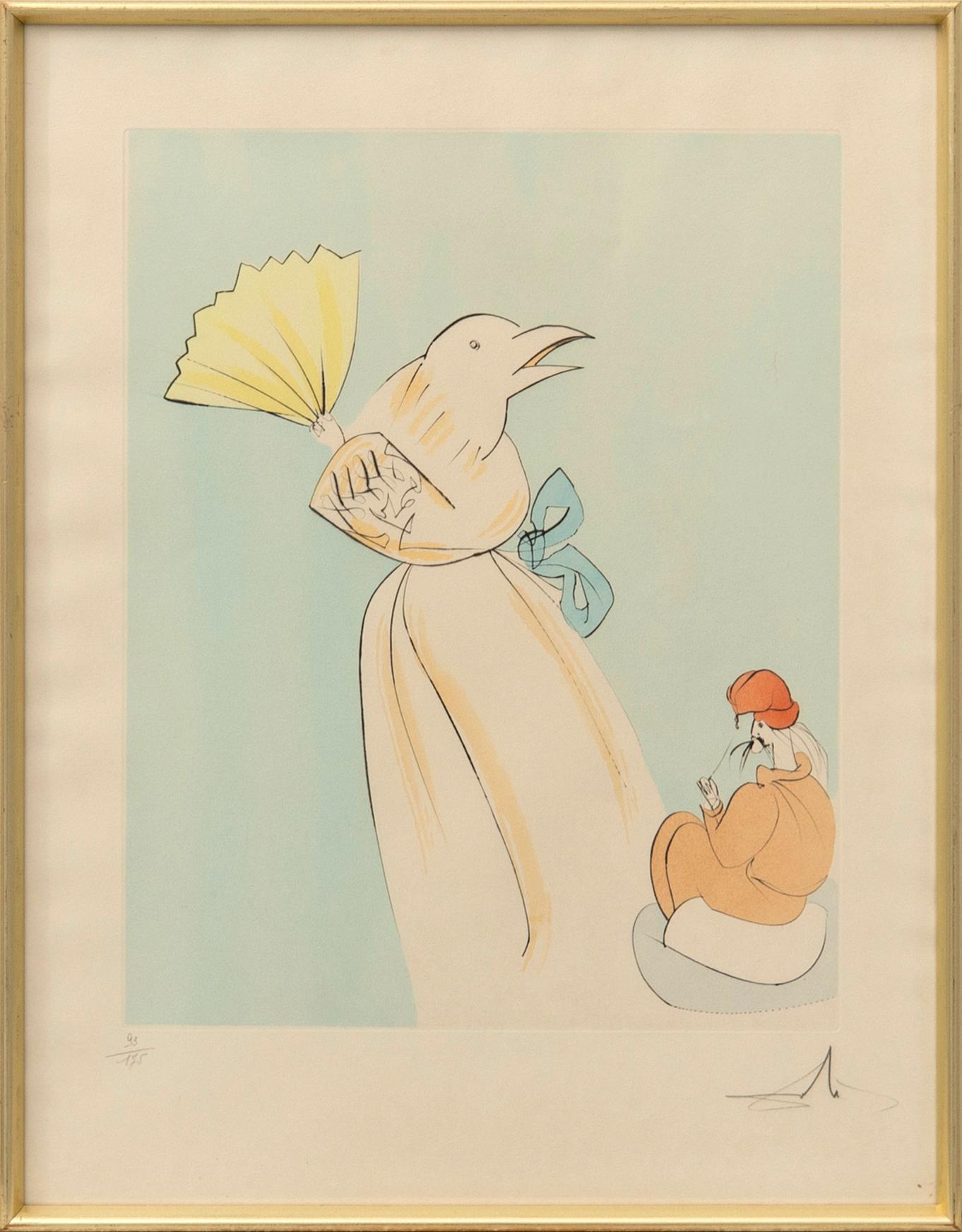 Salvador Dalí, From "Japanese Fairy Tales," 1974.