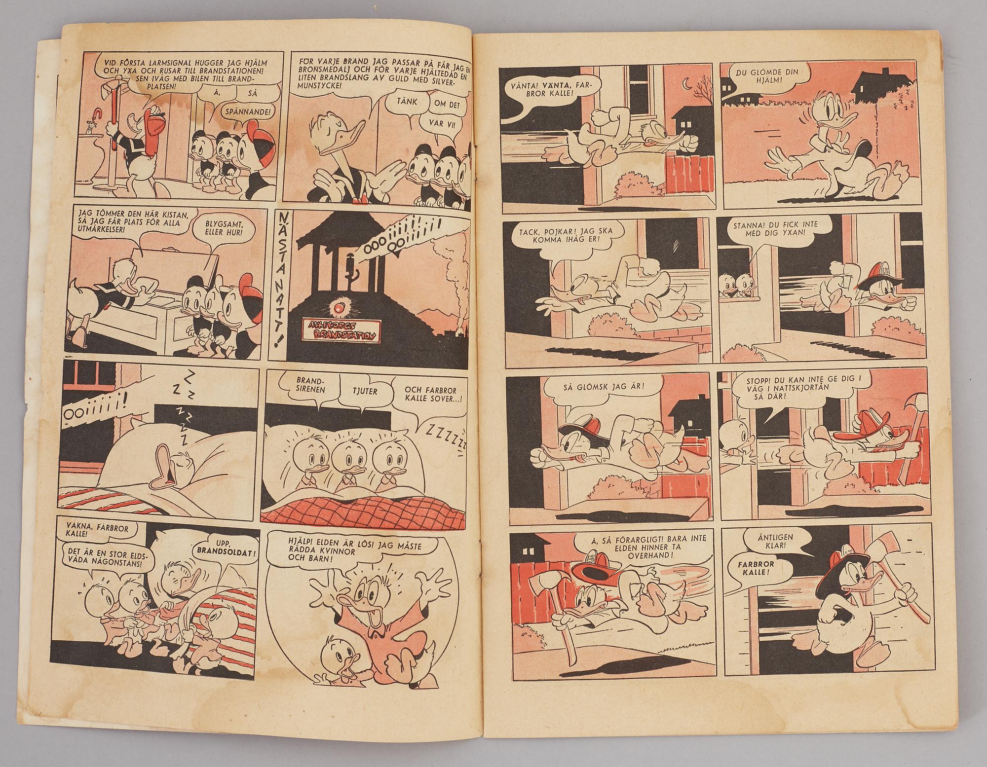 KALLE ANKA, serietidning, nr 1, 1948.
