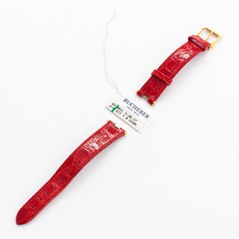 Bucherer, Paradiso, wristwatch, 26 mm.