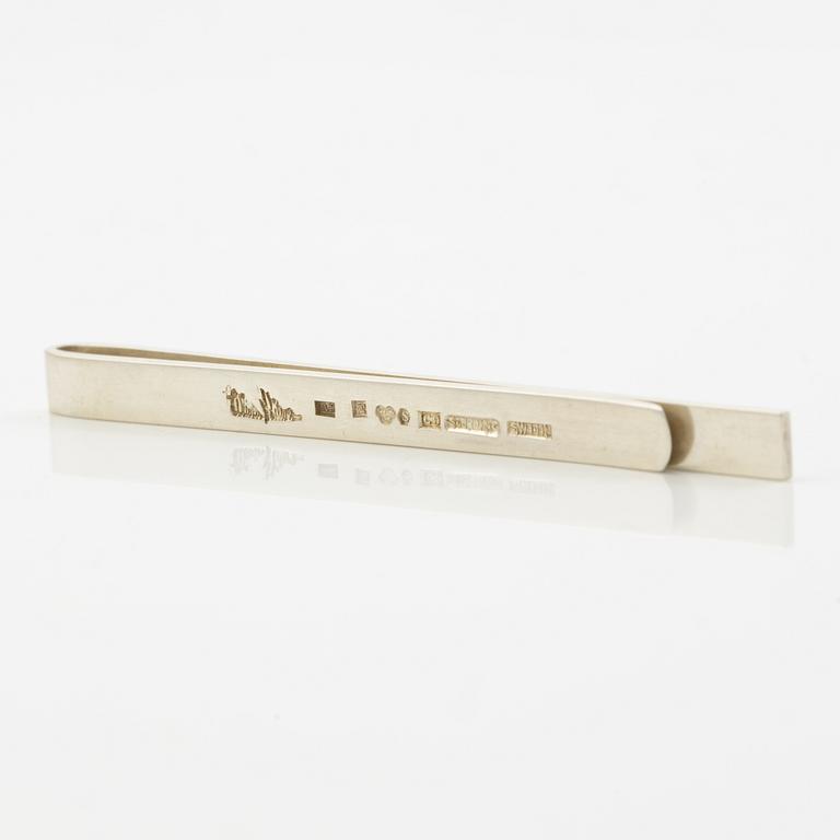 Wiwen Nilsson, tie clip, silver.