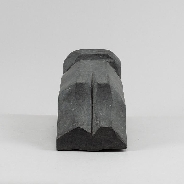 Bengt Malmquist, skulptur, diabas.