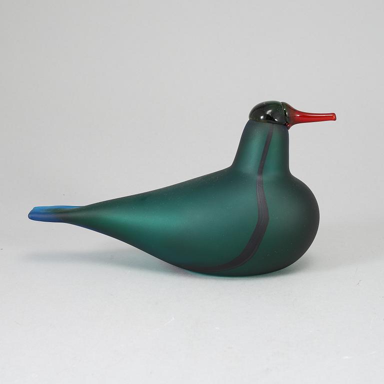 OIVA TOIKKA, lasilintu, Matte Green Lapwing 2006, O. Toikka Nuutajärvi.