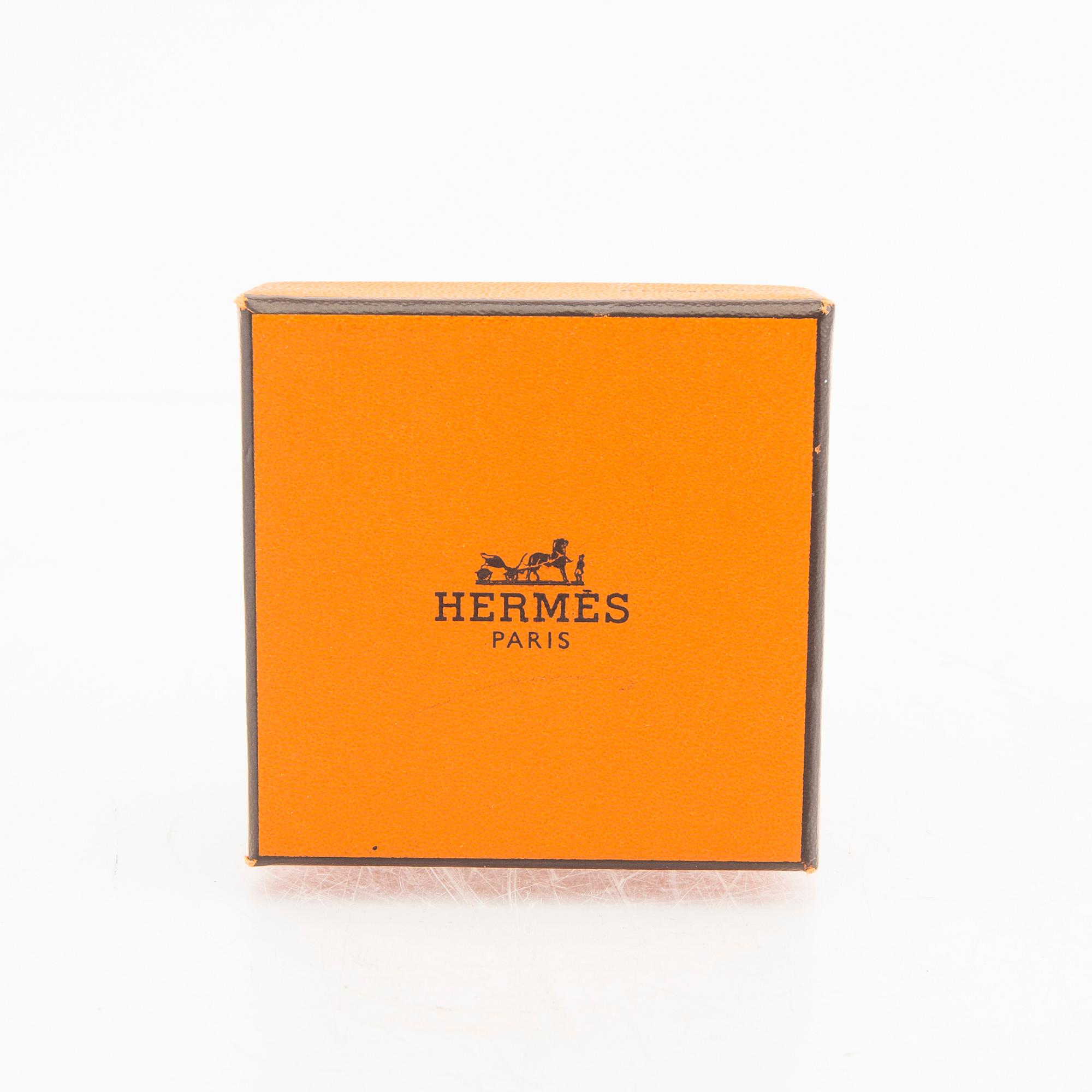 Hermès, scarf holder.