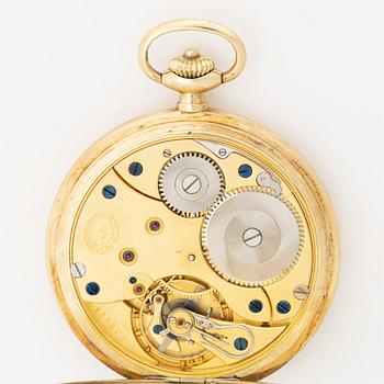 Deutsche Uhrenfabrikation, Glashütte i/Sa, Lange-Uhr, "A. Lange & Söhne", hunter, ca 1935.