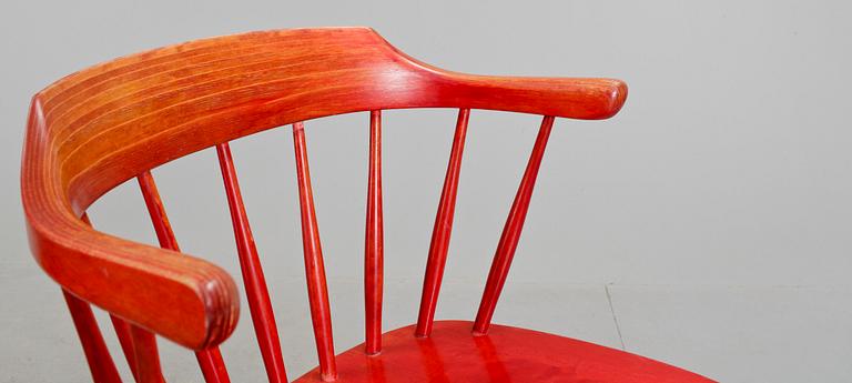 STOLAR samt SOFFA, 3 delar, "Småland", Yngve Ekström, 1900-talets mitt.